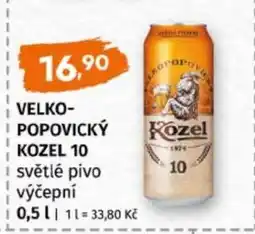 Terno Velkopopovický Kozel 10 nabídka
