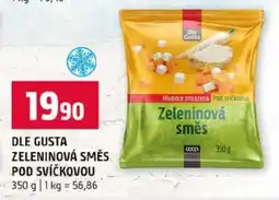 Terno DLE GUSTA ZELENINOVÁ SMĚS POD SVÍČKOVOU nabídka