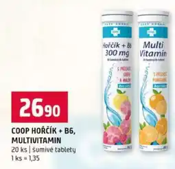 Terno COOP HOŘČÍK + B6, MULTIVITAMIN nabídka