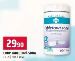 Terno COOP TABLETOVÁ SODA nabídka