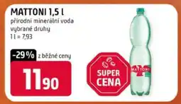 Terno Mattoni 1,5 l nabídka