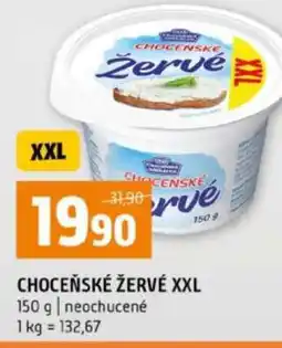 Terno Choceňské Žervé XXL nabídka