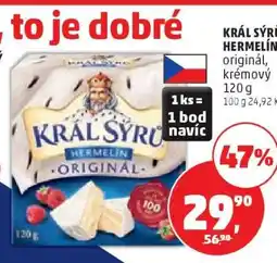 Penny Market Král Sýrů Hermelín nabídka