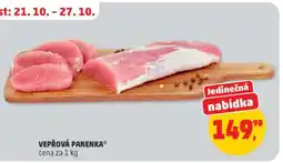 Penny Market Vepřová panenka nabídka