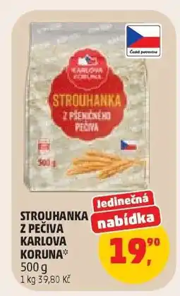 Penny Market STROUHANKA Z PEČIVA KARLOVA KORUNA nabídka