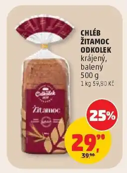 Penny Market CHLÉB ŽITAMOC ODKOLEK nabídka