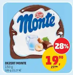 Penny Market Dezert Monte nabídka