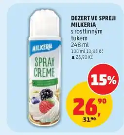 Penny Market DEZERT VE SPREJI MILKERIA nabídka