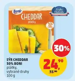 Penny Market SÝR CHEDDAR 50% BONI nabídka