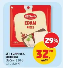 Penny Market Sýr Edam 45% Milkeria nabídka
