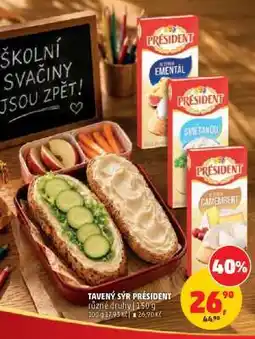 Penny Market TAVENÝ SÝR PRÉSIDENT nabídka