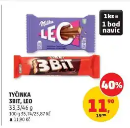 Penny Market TYČINKA 3BIT, LEO nabídka