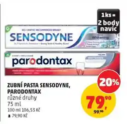 Penny Market ZUBNÍ PASTA SENSODYNE, PARODONTAX nabídka