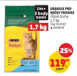 Penny Market GRANULE PRO KOČKY FRISKIES nabídka