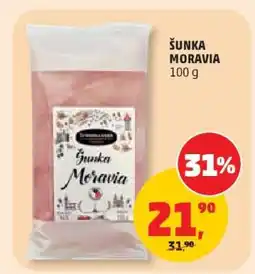 Penny Market ŠUNKA MORAVIA nabídka