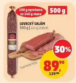Penny Market Lovecký salám nabídka