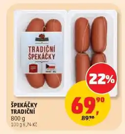 Penny Market Špekáčky Tradiční nabídka
