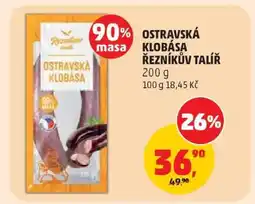 Penny Market OSTRAVSKÁ KLOBÁSA ŘEZNÍKŮV TALÍŘ nabídka