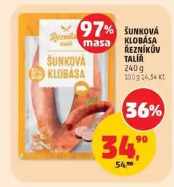 Penny Market ŠUNKOVÁ KLOBÁSA ŘEZNÍKŮV TALÍŘ nabídka