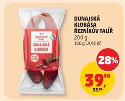 Penny Market DUNAJSKÁ KLOBÁSA ŘEZNÍKŮV TALÍŘ nabídka