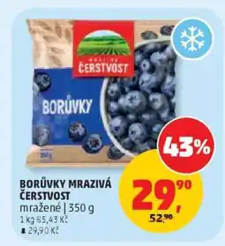 Penny Market BORŮVKY MRAZIVÁ ČERSTVOST nabídka