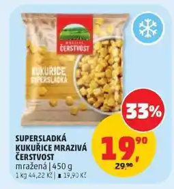 Penny Market SUPERSLADKÁ KUKUŘICE MRAZIVÁ ČERSTVOST nabídka