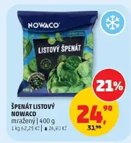 Penny Market ŠPENÁT LISTOVÝ NOWACO nabídka