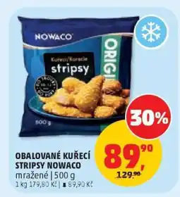 Penny Market OBALOVANÉ KUŘECÍ STRIPSY NOWACO nabídka