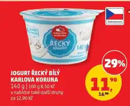 Penny Market Jogurt řecký bílý Karlova Koruna nabídka