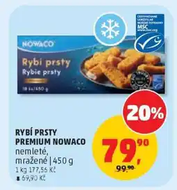 Penny Market RYBÍ PRSTY PREMIUM NOWACO nabídka