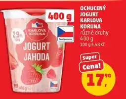 Penny Market Ochucený jogurt Karlova Koruna nabídka