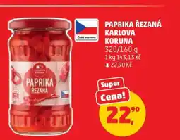 Penny Market PAPRIKA ŘEZANÁ KARLOVA KORUNA nabídka