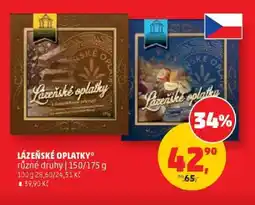 Penny Market Lázeňské oplatky nabídka