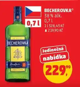 Penny Market Becherovka nabídka