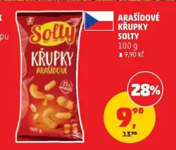 Penny Market ARAŠÍDOVÉ KŘUPKY SOLTY nabídka