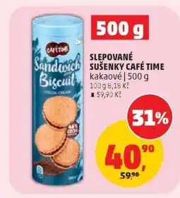 Penny Market Slepené sušenky Café Time kakaové nabídka