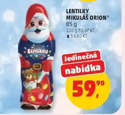 Penny Market Lentilky Mikuláš Orion nabídka