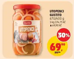 Penny Market UTOPENCI GUSTITO nabídka