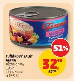 Penny Market TUŇÁKOVÝ SALÁT GIANA nabídka