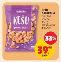 Penny Market KEŠU NATURALIA pražené solené nabídka