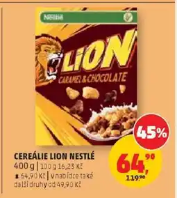Penny Market Cereálie Lion Nestlé nabídka