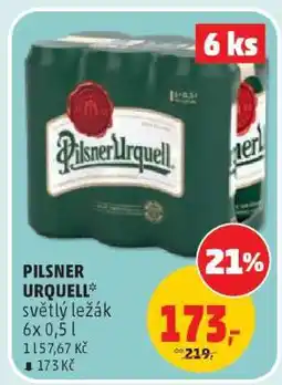 Penny Market Pilsner Urquell nabídka