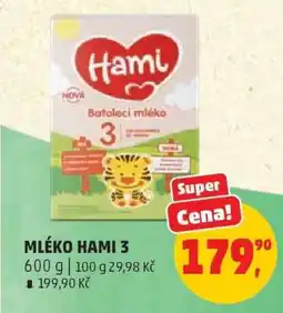 Penny Market MLÉKO HAMI 3 nabídka