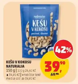 Penny Market KEŠU V KOKOSU NATURALIA nabídka