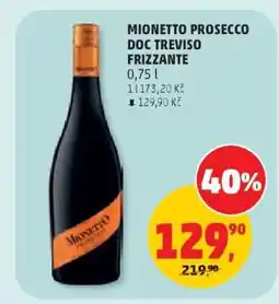 Penny Market Mionetto Prosecco DOC Treviso Frizzante nabídka