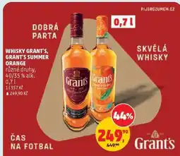 Penny Market WHISKY GRANT'S, GRANT´S SUMMER ORANGE nabídka