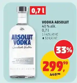 Penny Market Vodka Absolut nabídka