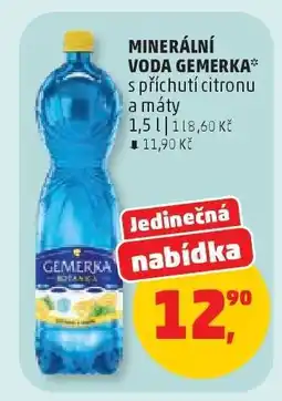 Penny Market MINERÁLNÍ VODA GEMERKA nabídka