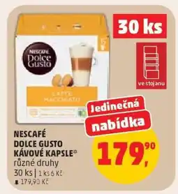 Penny Market Nescafé Dolce Gusto kávové kapsle nabídka