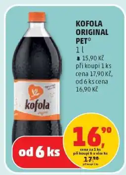 Penny Market Kofola Original PET nabídka